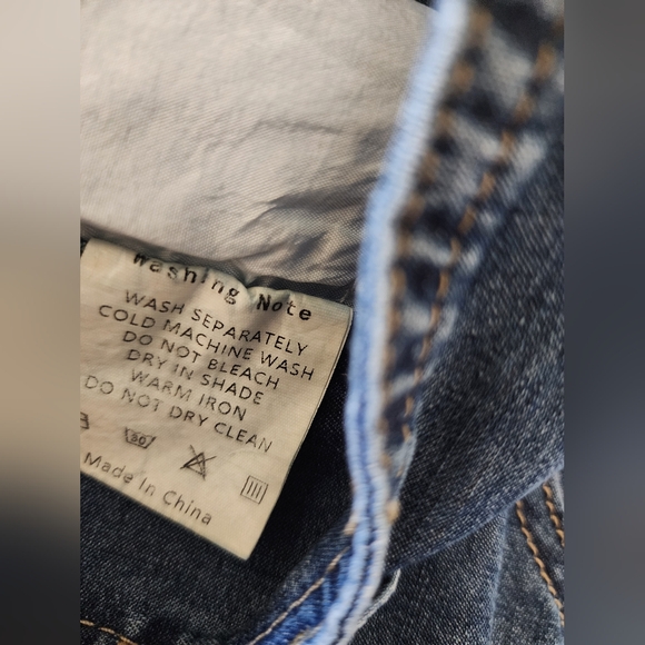 Gilipur High Waist Cargo Jeans Pants Womens M Casual Utility Lightweight - Picture 6 of 7